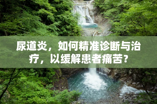 尿道炎，如何精准诊断与治疗，以缓解患者痛苦？