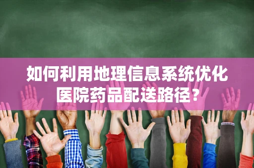 如何利用地理信息系统优化医院药品配送路径？