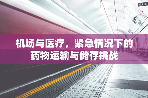 机场与医疗，紧急情况下的药物运输与储存挑战