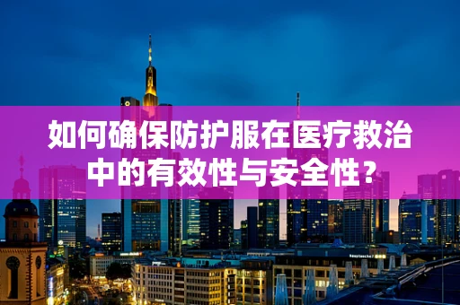 如何确保防护服在医疗救治中的有效性与安全性？