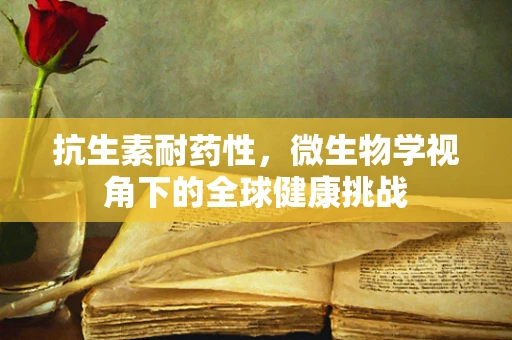 抗生素耐药性，微生物学视角下的全球健康挑战