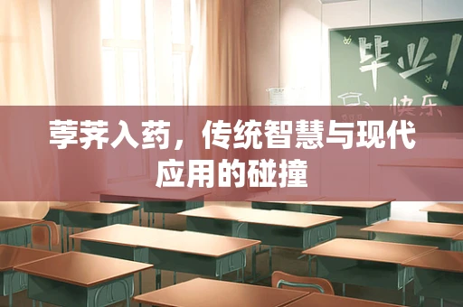 荸荠入药，传统智慧与现代应用的碰撞