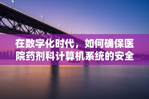 在数字化时代，如何确保医院药剂科计算机系统的安全无虞？