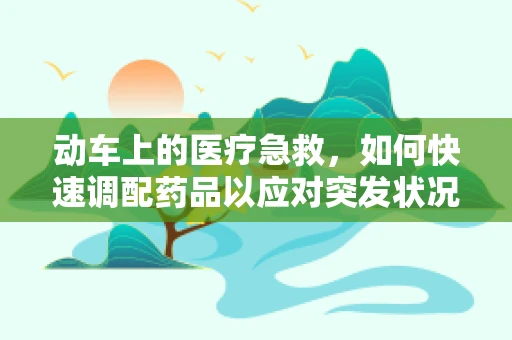 动车上的医疗急救，如何快速调配药品以应对突发状况？