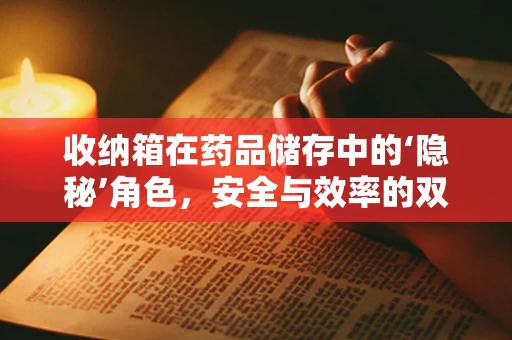 收纳箱在药品储存中的‘隐秘’角色，安全与效率的双重考量