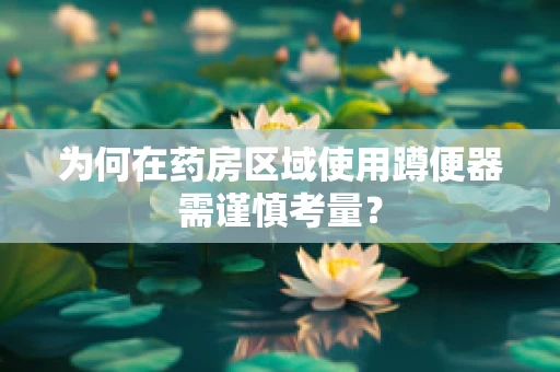 为何在药房区域使用蹲便器需谨慎考量？