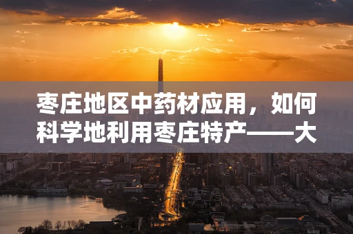 枣庄地区中药材应用，如何科学地利用枣庄特产——大枣在药剂配制中的潜力？