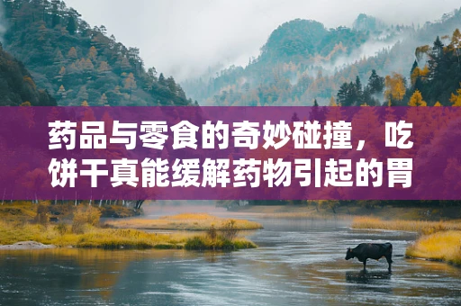 药品与零食的奇妙碰撞，吃饼干真能缓解药物引起的胃部不适吗？
