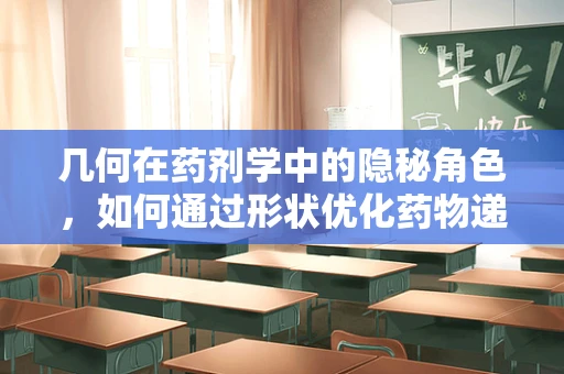 几何在药剂学中的隐秘角色，如何通过形状优化药物递送？