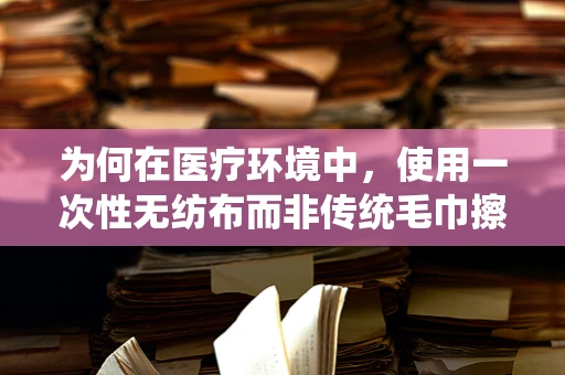 为何在医疗环境中，使用一次性无纺布而非传统毛巾擦拭？