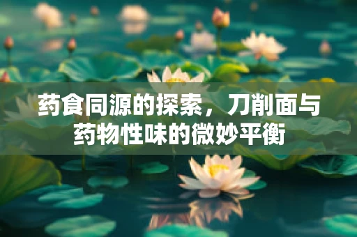 药食同源的探索，刀削面与药物性味的微妙平衡