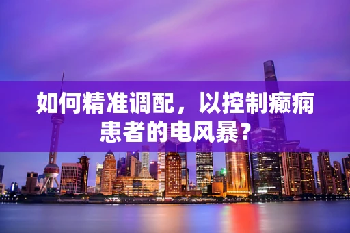 如何精准调配，以控制癫痫患者的电风暴？