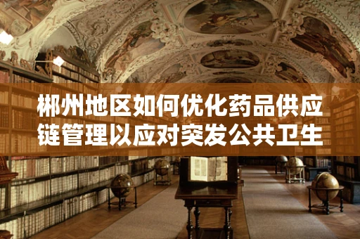 郴州地区如何优化药品供应链管理以应对突发公共卫生事件？