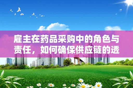 雇主在药品采购中的角色与责任，如何确保供应链的透明与安全？
