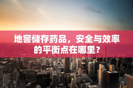 地窖储存药品，安全与效率的平衡点在哪里？