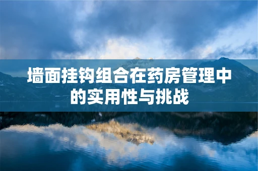 墙面挂钩组合在药房管理中的实用性与挑战
