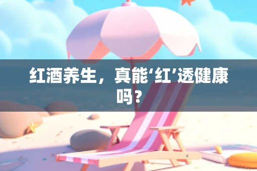 红酒养生，真能‘红’透健康吗？