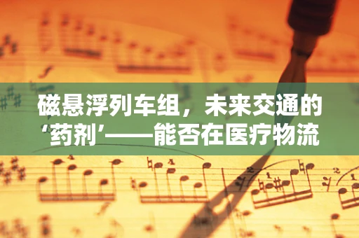 磁悬浮列车组，未来交通的‘药剂’——能否在医疗物流中实现高效‘配送’？