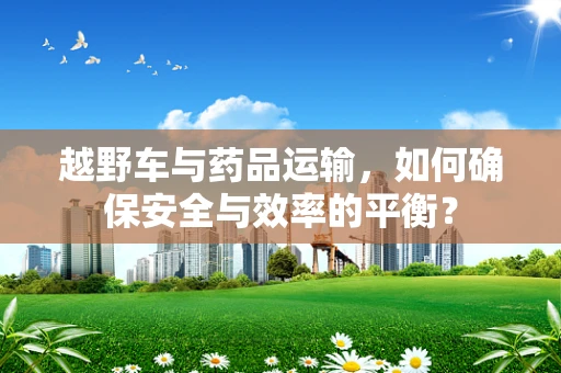 越野车与药品运输，如何确保安全与效率的平衡？