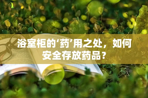 浴室柜的‘药’用之处，如何安全存放药品？