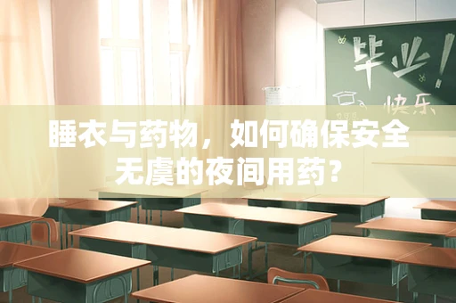 睡衣与药物，如何确保安全无虞的夜间用药？