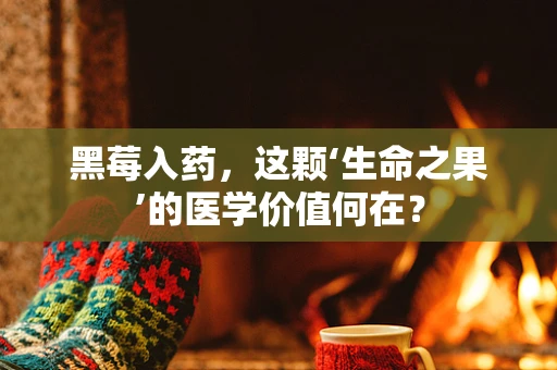 黑莓入药，这颗‘生命之果’的医学价值何在？