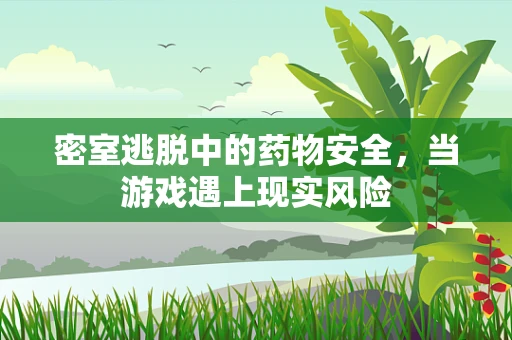 密室逃脱中的药物安全，当游戏遇上现实风险