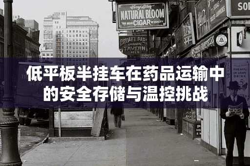 低平板半挂车在药品运输中的安全存储与温控挑战