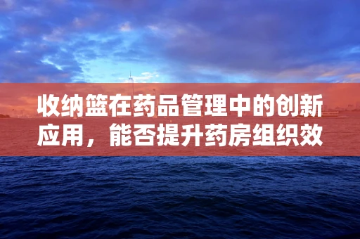 收纳篮在药品管理中的创新应用，能否提升药房组织效率？