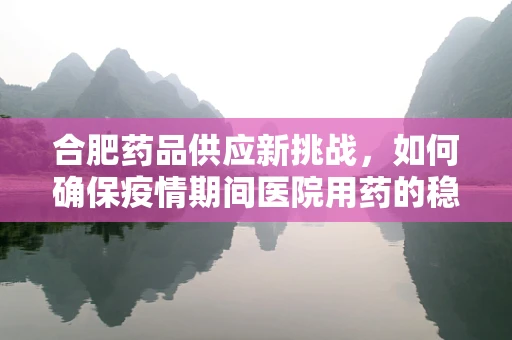 合肥药品供应新挑战，如何确保疫情期间医院用药的稳定与高效？