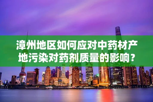 漳州地区如何应对中药材产地污染对药剂质量的影响？