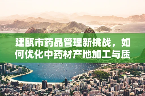 建瓯市药品管理新挑战，如何优化中药材产地加工与质量控制？