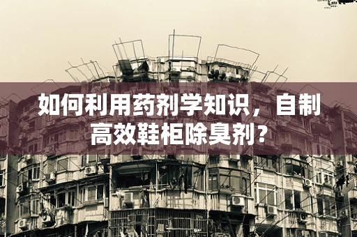 如何利用药剂学知识，自制高效鞋柜除臭剂？