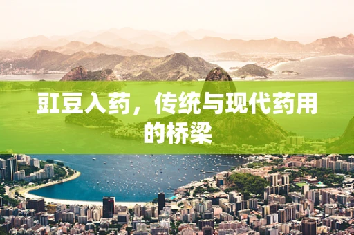豇豆入药，传统与现代药用的桥梁
