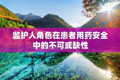 监护人角色在患者用药安全中的不可或缺性