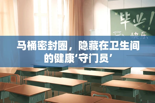 马桶密封圈，隐藏在卫生间的健康‘守门员’