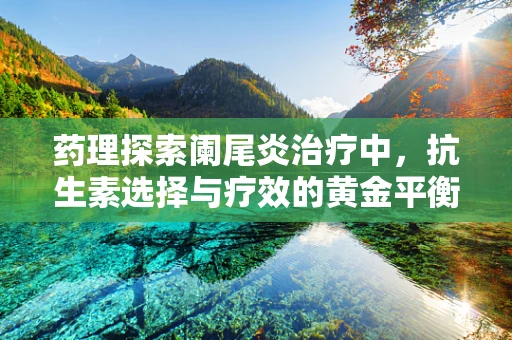 药理探索阑尾炎治疗中，抗生素选择与疗效的黄金平衡是什么？
