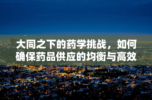 大同之下的药学挑战，如何确保药品供应的均衡与高效？
