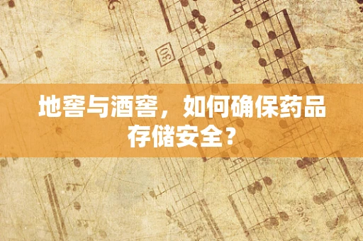 地窖与酒窖，如何确保药品存储安全？