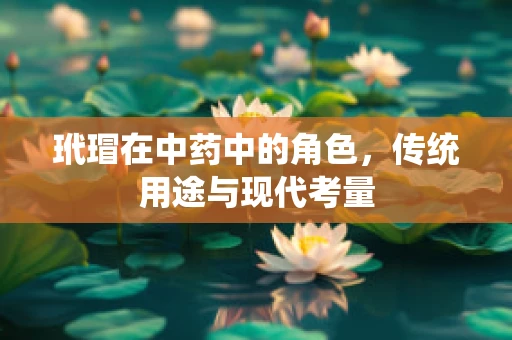 玳瑁在中药中的角色，传统用途与现代考量