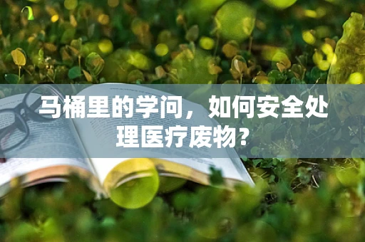 马桶里的学问，如何安全处理医疗废物？