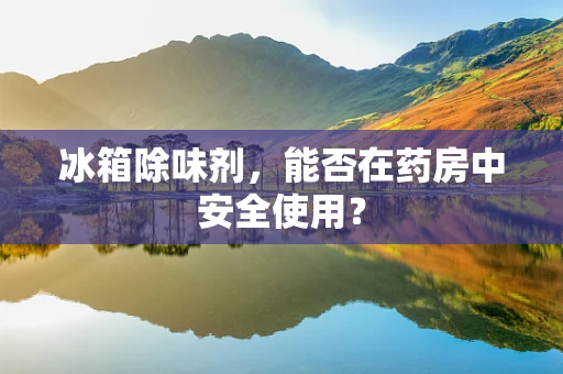 冰箱除味剂，能否在药房中安全使用？