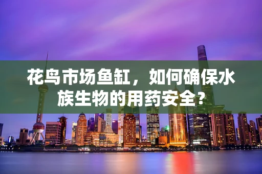 花鸟市场鱼缸，如何确保水族生物的用药安全？