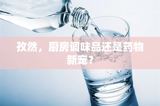 孜然，厨房调味品还是药物新宠？