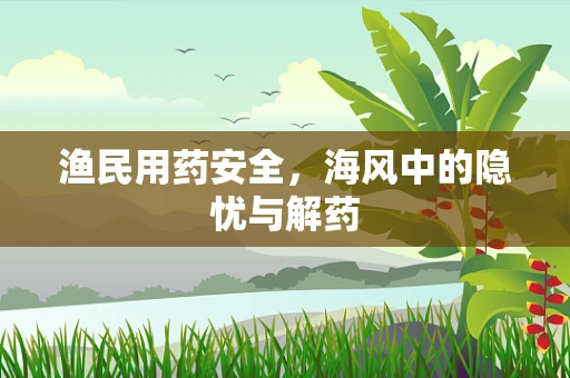 渔民用药安全，海风中的隐忧与解药