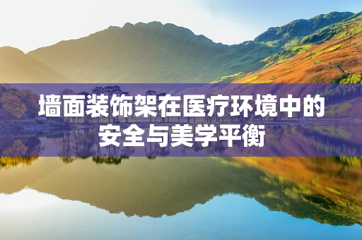 墙面装饰架在医疗环境中的安全与美学平衡