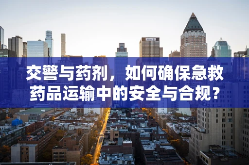 交警与药剂，如何确保急救药品运输中的安全与合规？