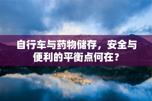自行车与药物储存，安全与便利的平衡点何在？