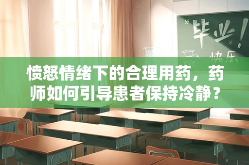愤怒情绪下的合理用药，药师如何引导患者保持冷静？
