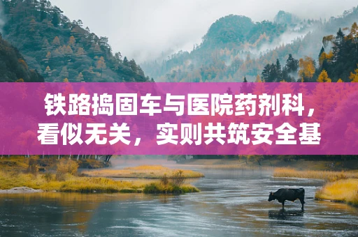 铁路捣固车与医院药剂科，看似无关，实则共筑安全基石